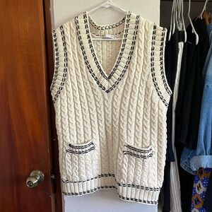 Zara Knit Vest Size Medium M